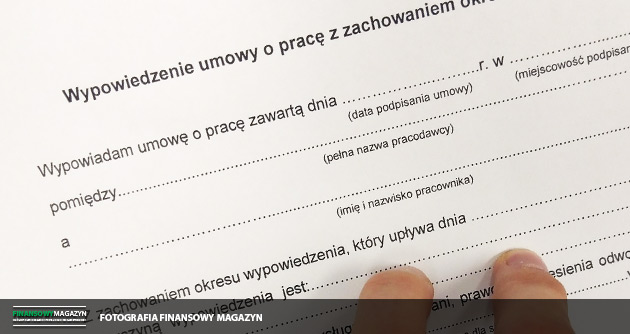 wypowiedzenie umowy o pracę